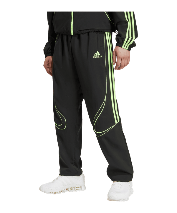 adidas Teamgeist Track Hose Schwarz - schwarz