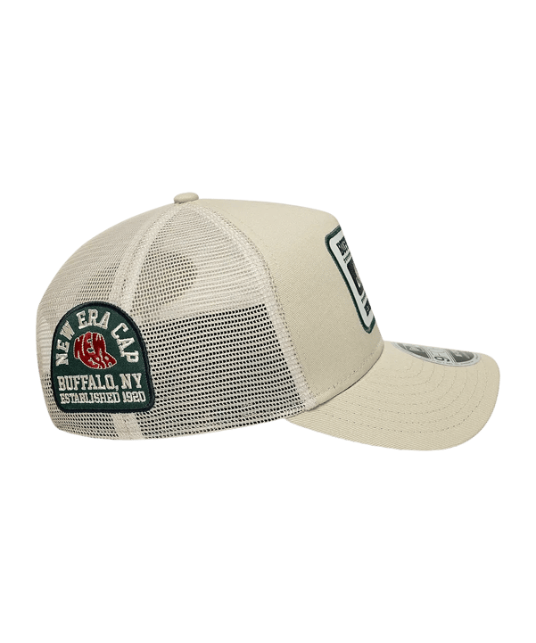 New Era Multi Patch 9Forty Mc Af Newera Capuchon Beige - beige