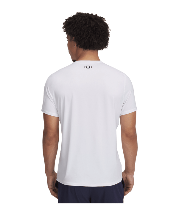 Under Armour Heatgear Fitted T-Shirt Weiß F100 - weiss