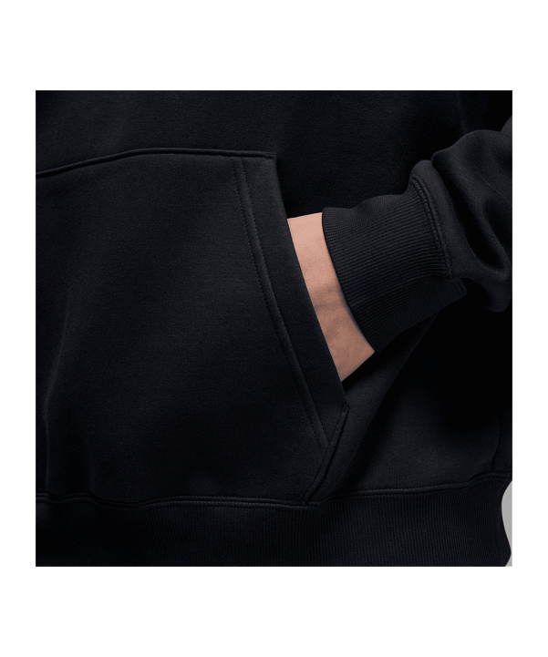 Jordan Brooklyn Fleece Oversized Kapuzenjacke Schwarz F010 - schwarz
