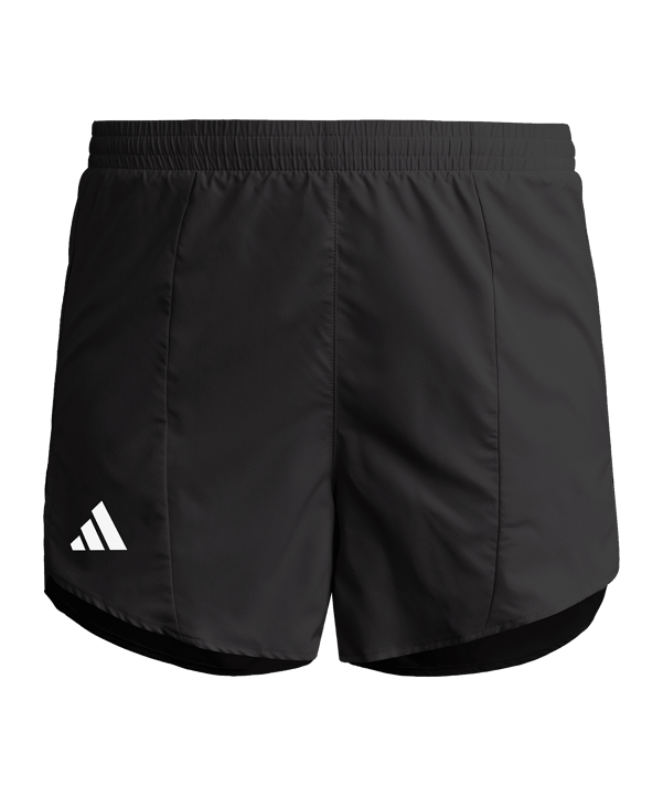 adidas Adizero E Short Damen Schwarz - schwarz