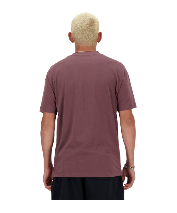 New Balance Iconic Collegiate Graphic T-Shirt FLIE - rot