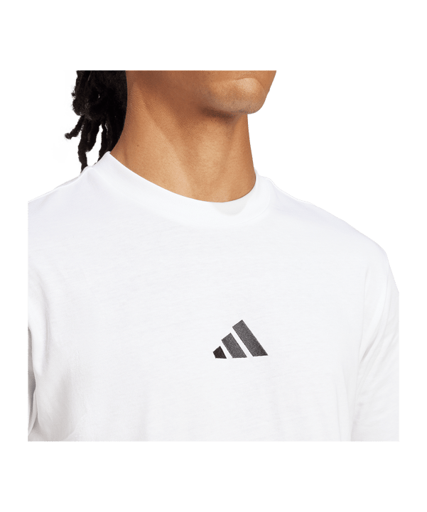 adidas T-Shirt Weiß - weiss