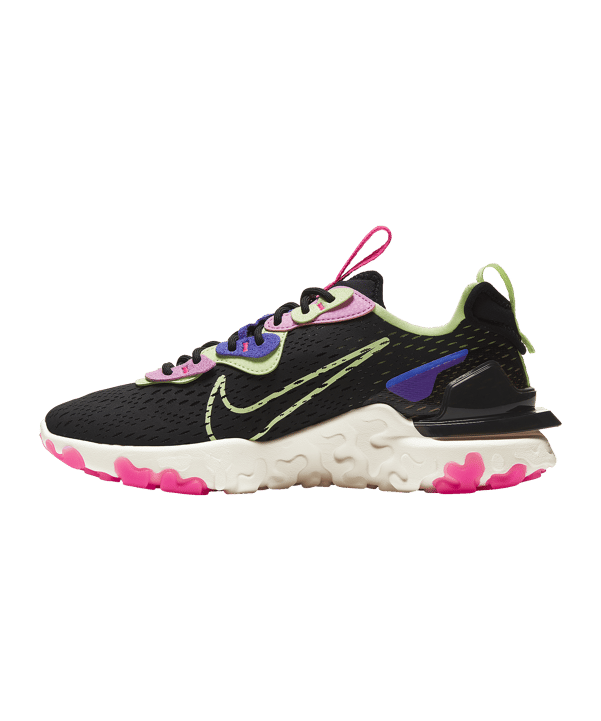 Nike React Vision Damen Schwarz F005 - schwarz