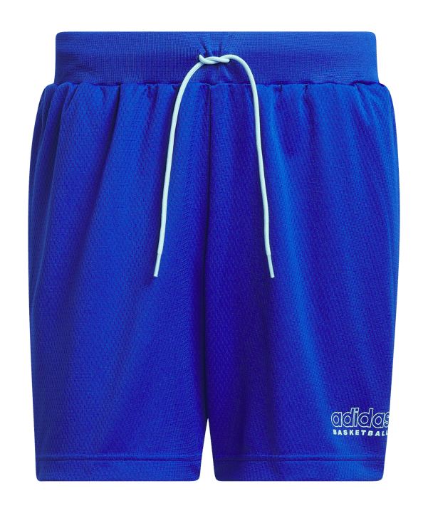 adidas Select Basketball Short 7 Zoll Short Blau - blau