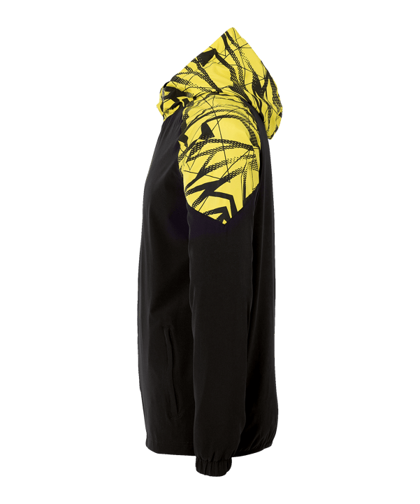 uhlsport Giacca con cappuccio nero C007 - nero