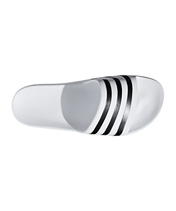 adidas Adilette Aqua Badelatsche Weiss - weiss