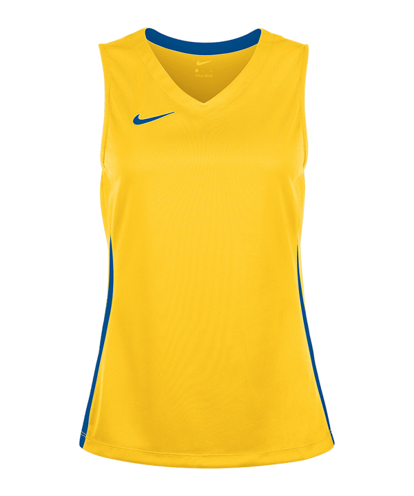 Nike Team Stock 20 Basketball Trikot Damen Gelb F719 - gelb