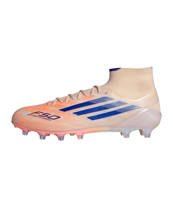 adidas F50 Sparkfusion Elite Mid FG/AG Coral Blaze Damen Orange - orange