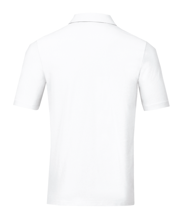 JAKO Base Poloshirt Weiss F00 - weiss