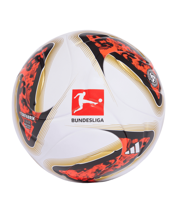 adidas DFL Bundesliga Torfabrik League Box Trainingsball 2026/2027 Weiß - weiss