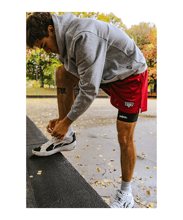 Bucketz 9in Kompression Short Schwarz - schwarz