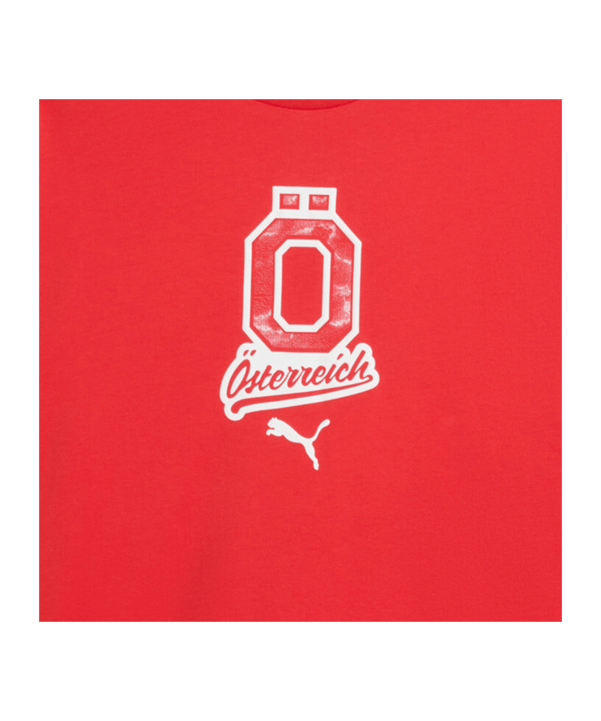 PUMA ÖFB Österreich FtblCulture T-Shirt Rot F20
