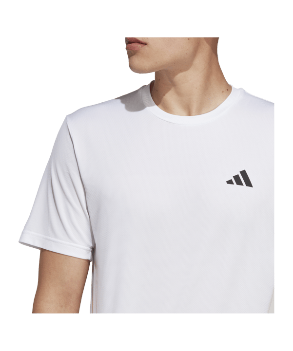 adidas Performance Base T-Shirt Weiss Schwarz - weiss