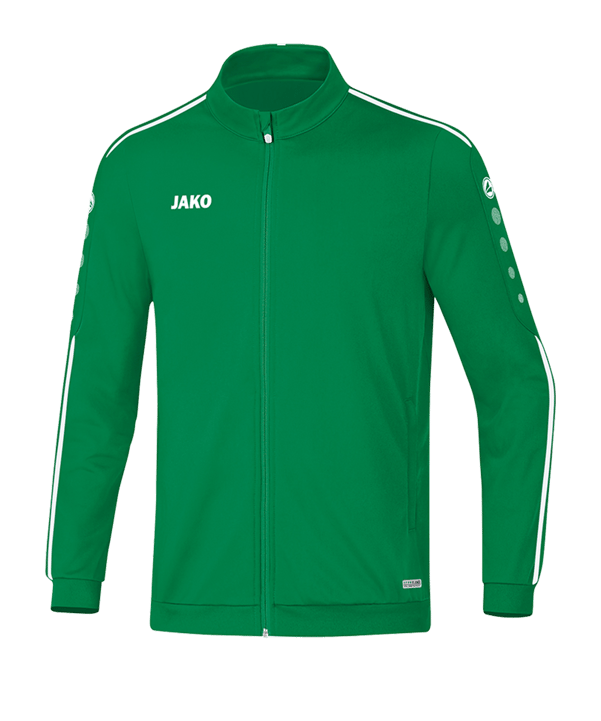 JAKO Striker 2.0 Polyesterjacke Grün Weiss F06 - gruen