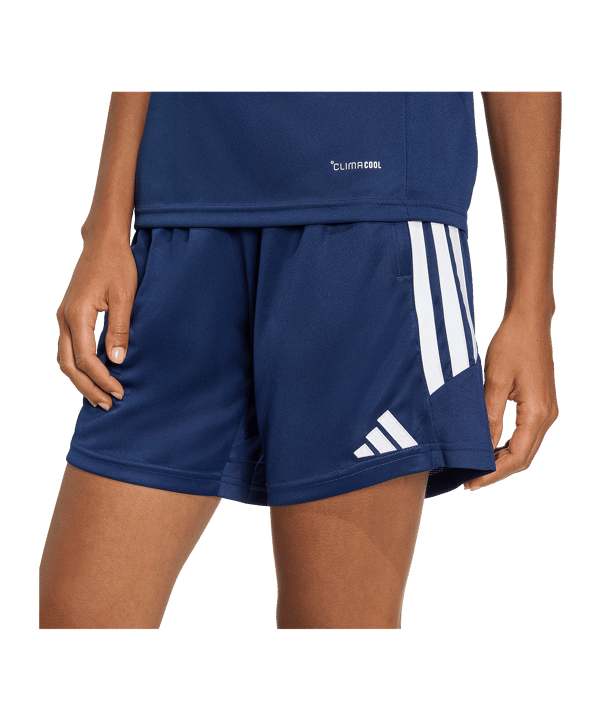 adidas Tiro 26 League Short Damen Dunkelblau - weiss