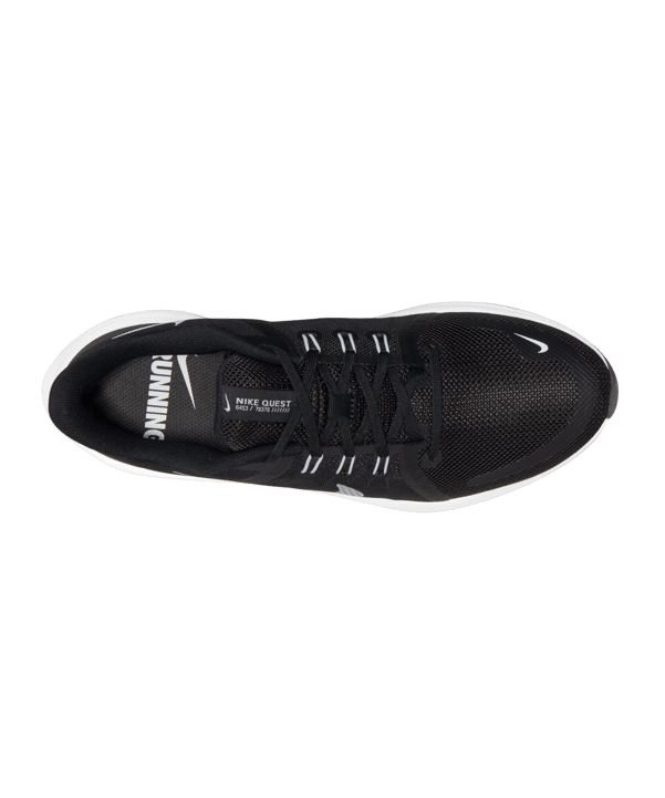 Nike Quest 4 Running Damen Schwarz Grau F006 - schwarz