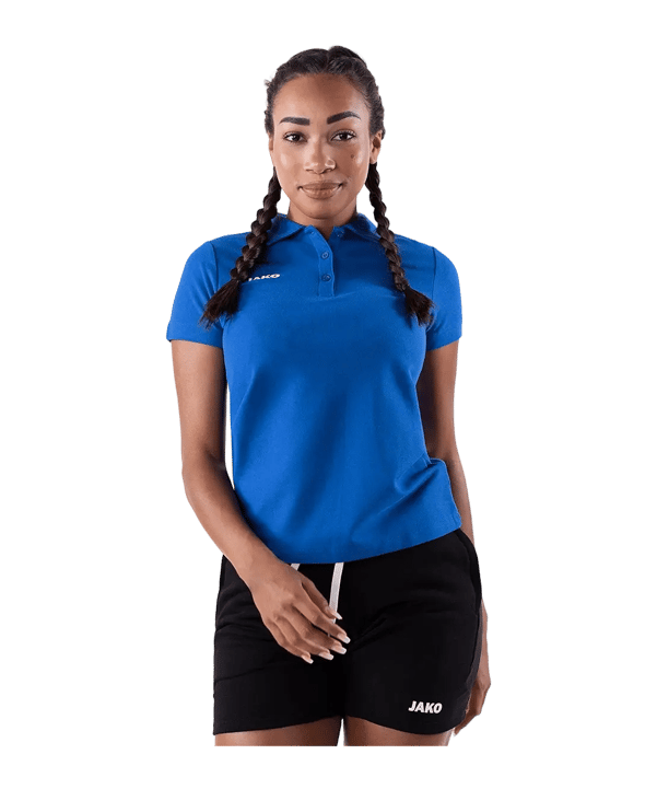 JAKO Base Polo Donna Blu C004 - blu