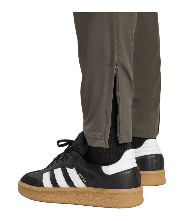 adidas Real Madrid Vis Tech Travel Jogginghose Grau - grau