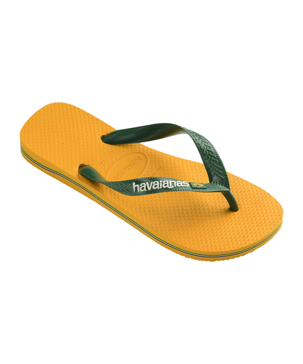 Havaianas Brasil Logo Jaune - jaune