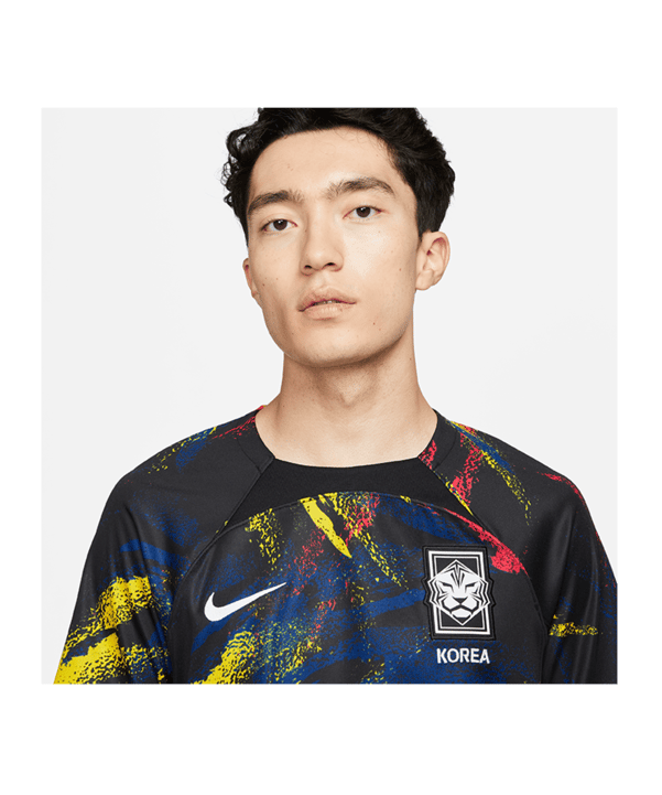 Nike Südkorea Trikot Away WM 2022 Schwarz F010 - schwarz