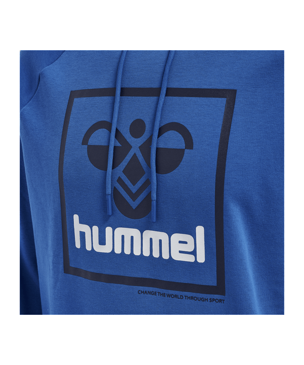 Hummel hmlISAM 2.0 Hoody Blau F7045 - blau