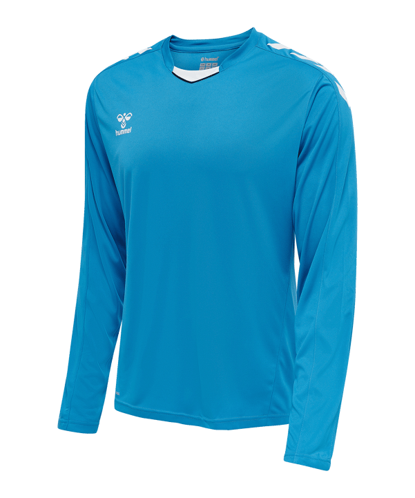 Hummel hmlCORE XK Trikot langarm Blau F8729 - blau