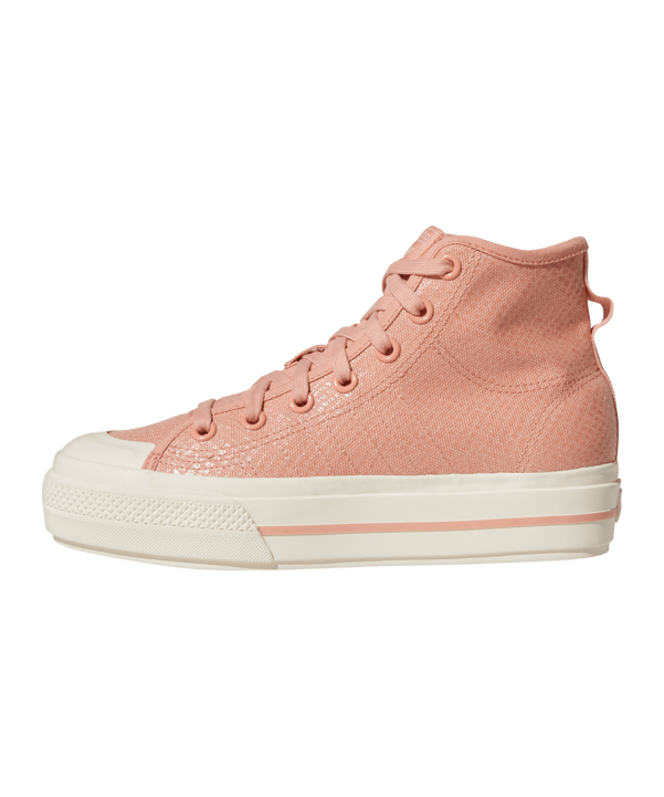 adidas Originals Nizza Plattform Damen Rosa Weiss - rosa