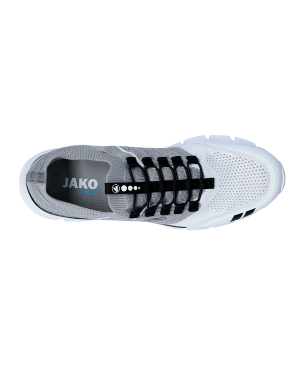 JAKO Premium Knit Sneaker Grau Weiss F724 - grau