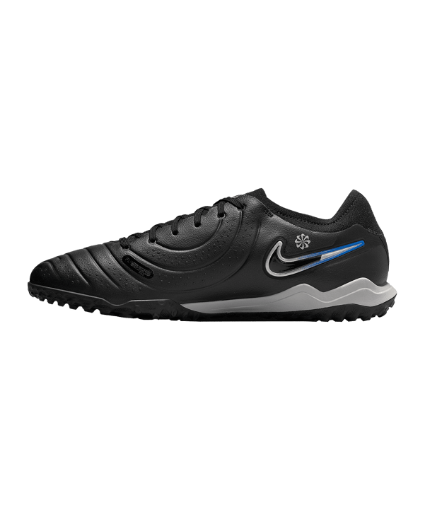 Nike Tiempo Legend X Pro TF Shadow Schwarz Silber Blau F040 - schwarz