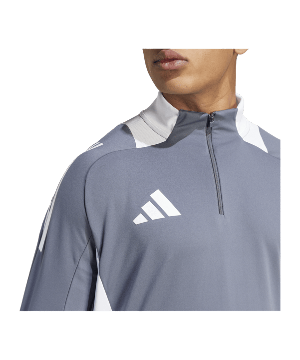 adidas Tiro 24 Competition Trainingstop Grau Weiss - grau
