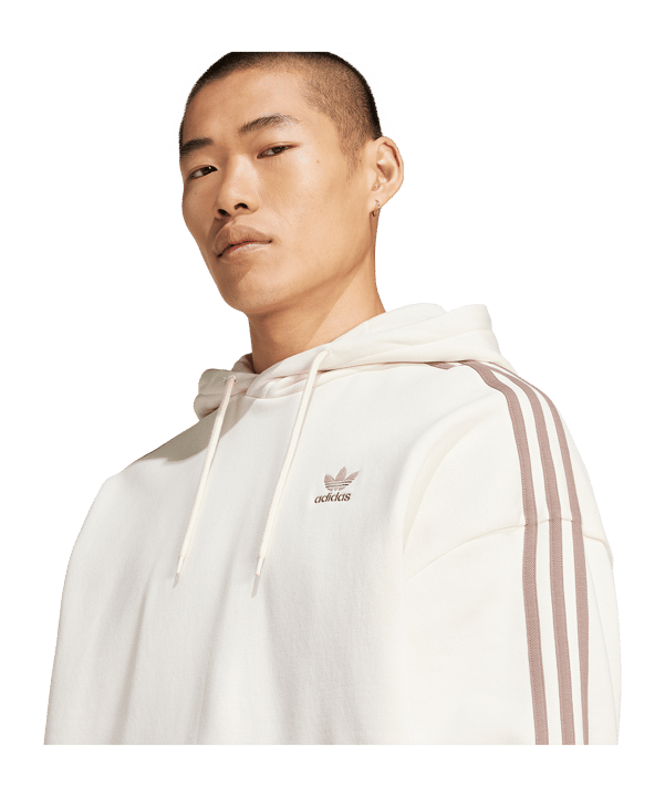 adidas Originals Adicolor Baggy Fit Hoody Weiss - weiss
