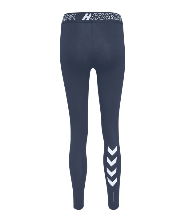 Hummel hmlTE Maja Mid Waist Leggings Damen F7954 - blau