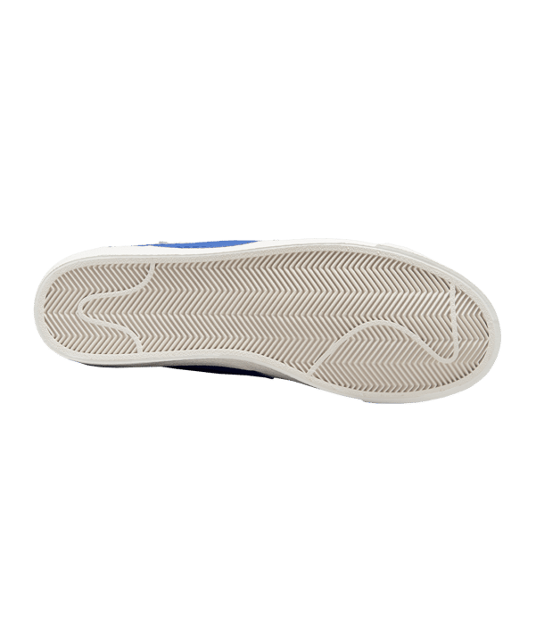 Nike Blazer Low 77 Jumbo Weiss Blau F100 - weiss