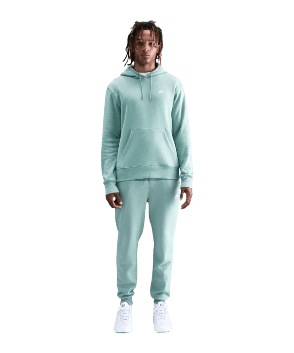 Nike Club Hoody Turkoois K017 - turkoois