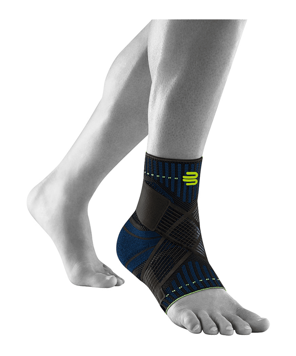 Bauerfeind Ankle Support Bandage Rechts Schwarz - schwarz