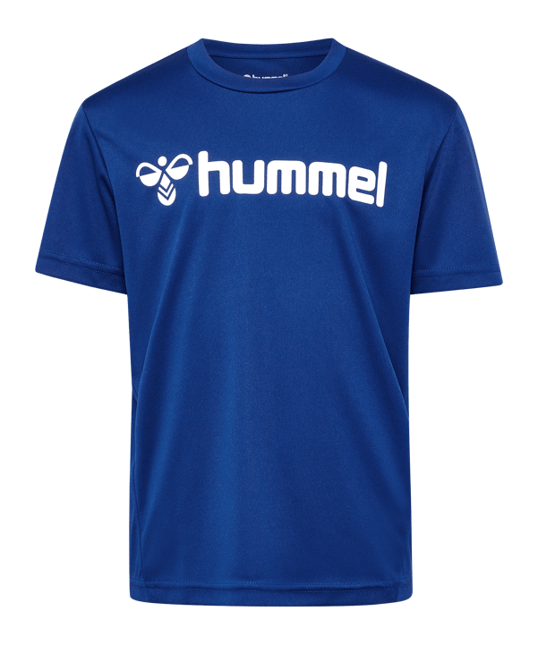 Hummel hmlLogo Trikot Kids Blau F7045 - blau