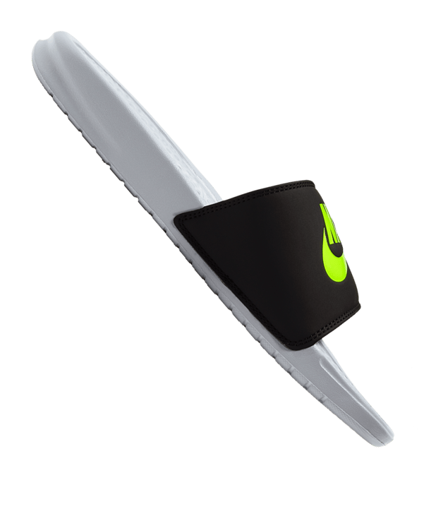 Nike Benassi Just Do It. Badelatschen F027 - grau