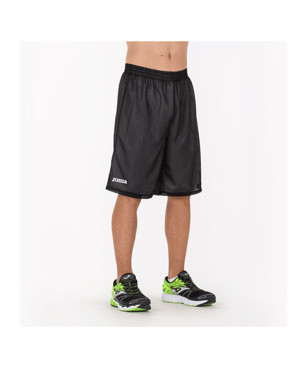 Joma Reversible Rookie Short Schwarz F100 - schwarz