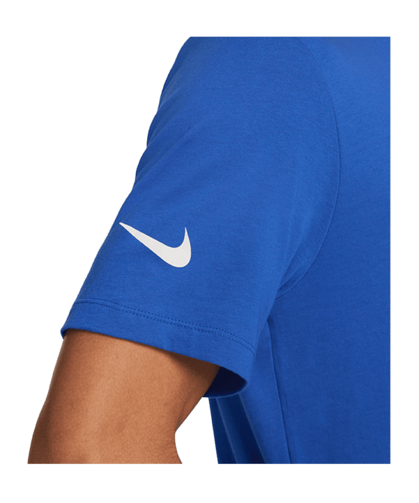 Nike Park 20 T-Shirt Blau Weiss F463 - blau