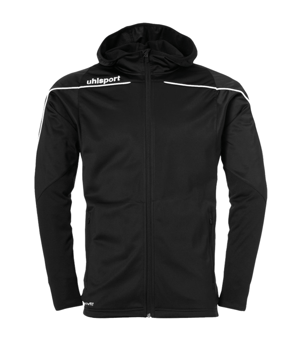 uhlsport Stream 22 Kapuzenjacke Kids Schwarz F01 - schwarz