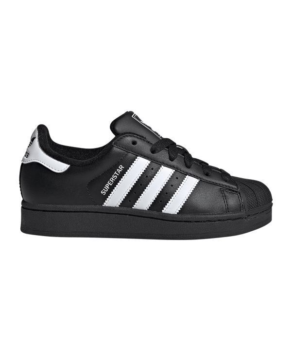 adidas Originals Superstar II Kids Schwarz - schwarz
