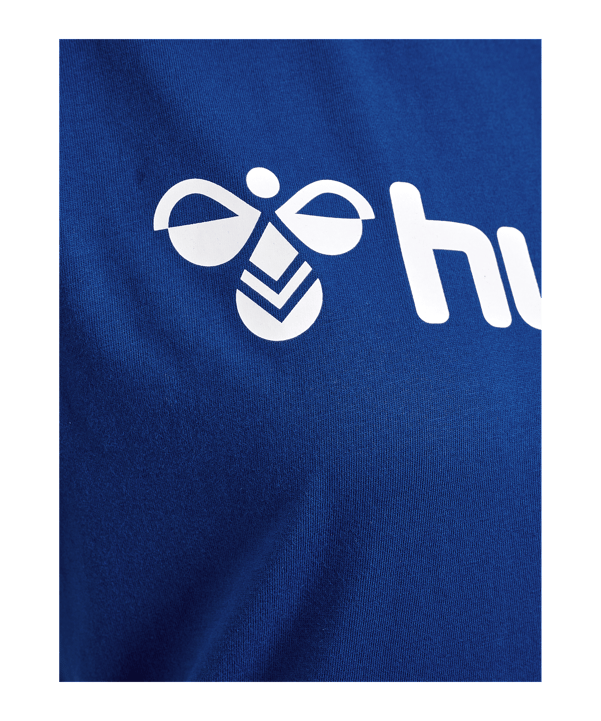 Hummel GO 2.0 LOGO T-Shirt Damen Blau F7045 - blau