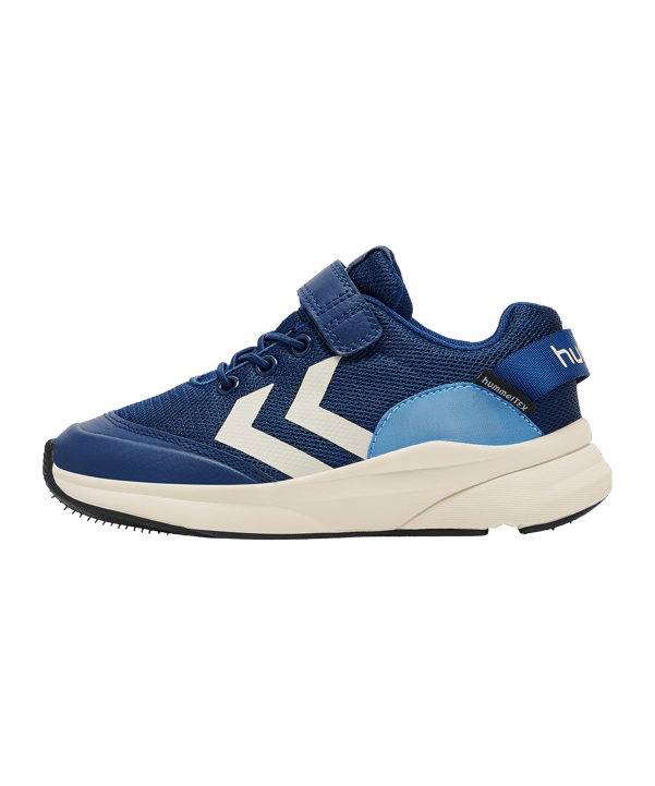 Hummel Reach 250 Recycled Tex Sneaker Kids Blau F7017 - blau
