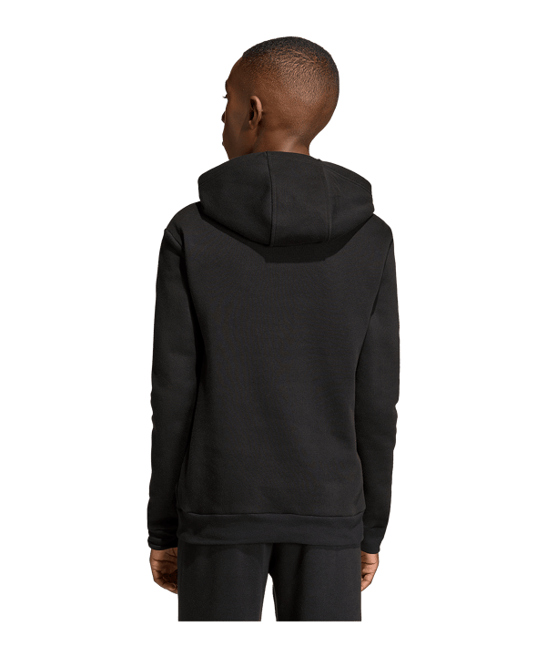 adidas Entrada 26 Hoody Kids Schwarz - schwarz