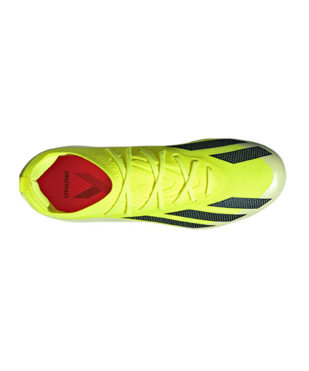 adidas X Crazyfast Elite FG Solar Energy Kids Gelb Schwarz Weiss - gelb