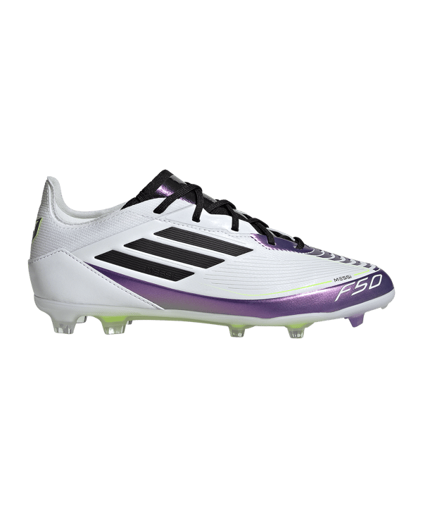 adidas F50 Pro FG Messi Triunfo Estelar Kids Weiss Schwarz - weiss