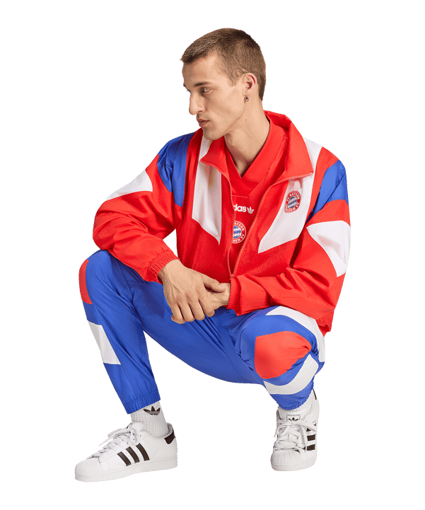 adidas FC Bayern München EQT Track Hose Blau
