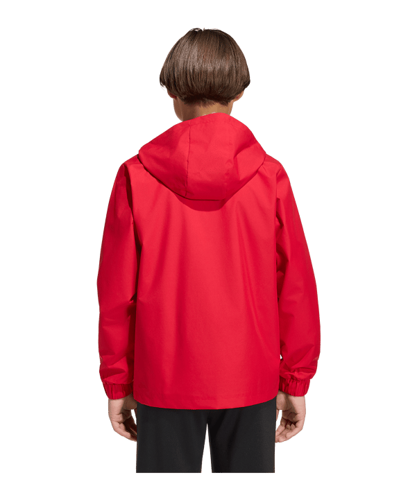adidas Entrada 26 Jacke Kids Rot - rot