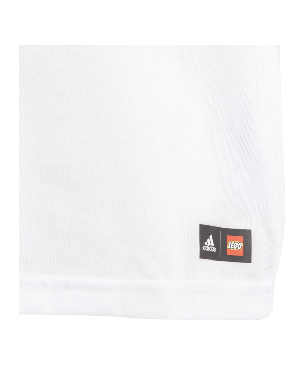 adidas adidas x Classic LEGO® T-Shirt Kids Weiss - weiss